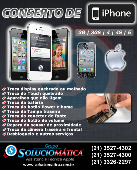 reparo iphone rj