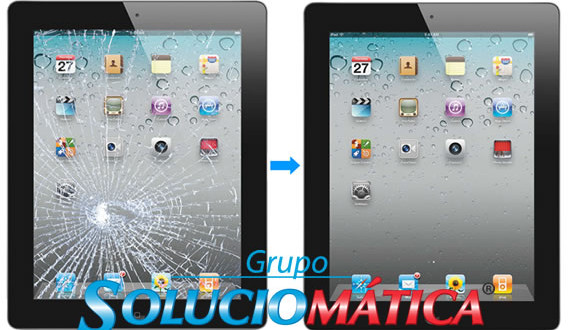 troca tela ipad