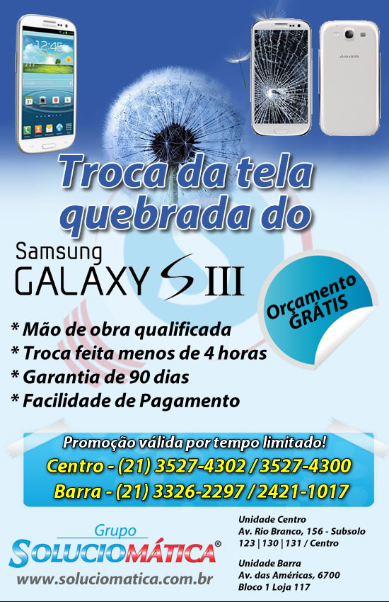 troca display galaxy s3