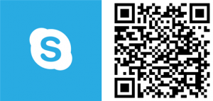 QR Skype