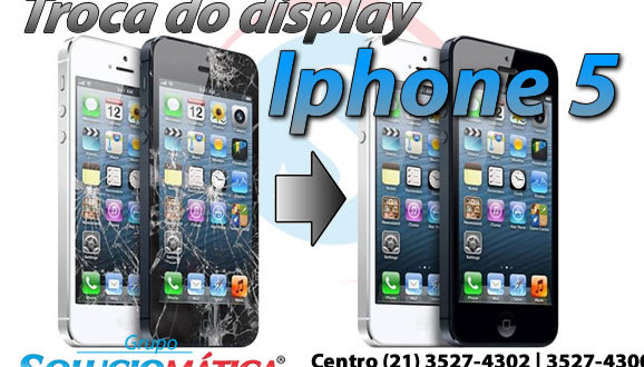 troca display iphone 5