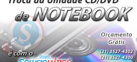 troca leitor dvd de notebook