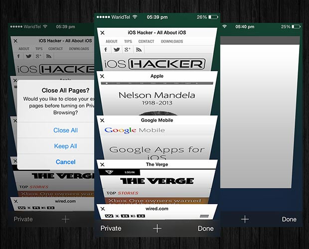 Como fechar todas as abas abertas ao mesmo tempo do Safari