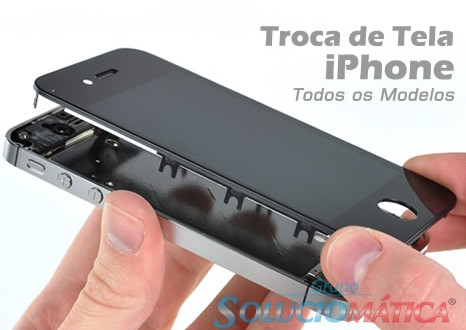 Onde Trocar Tela de iPhone