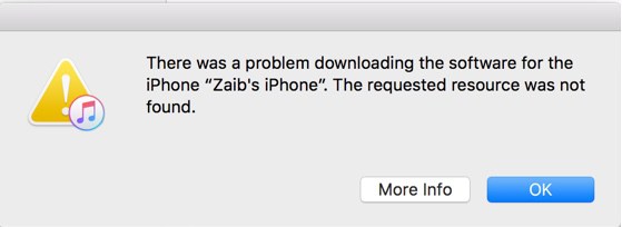 iTunes-Error